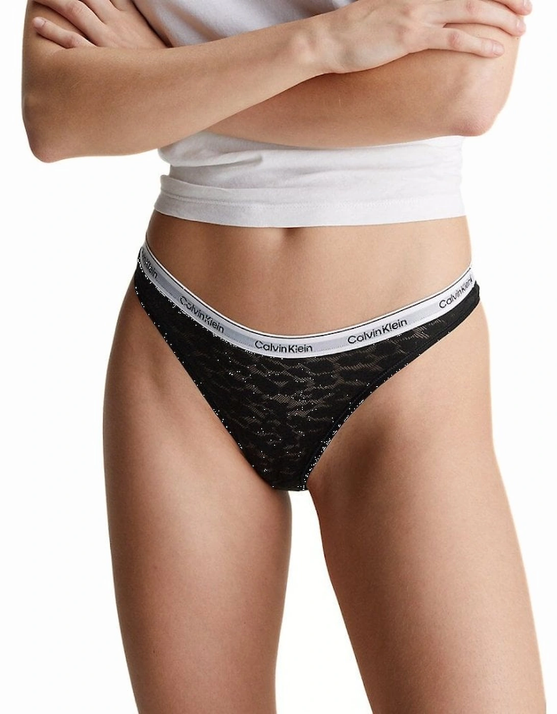 3-Pack Modern Logo Brazilian Briefs, Black