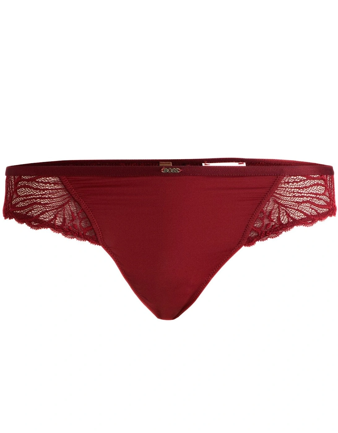 Boss Hugo Boss Women's Bianca Lace Brazilian, Red
