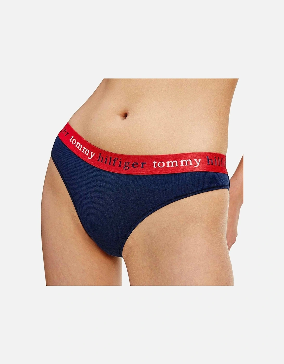 Organic Cotton Bikini Brief, Navy Blazer