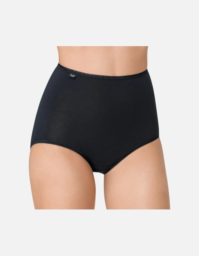 24/7 3-Pack Cotton Maxi Briefs, Black