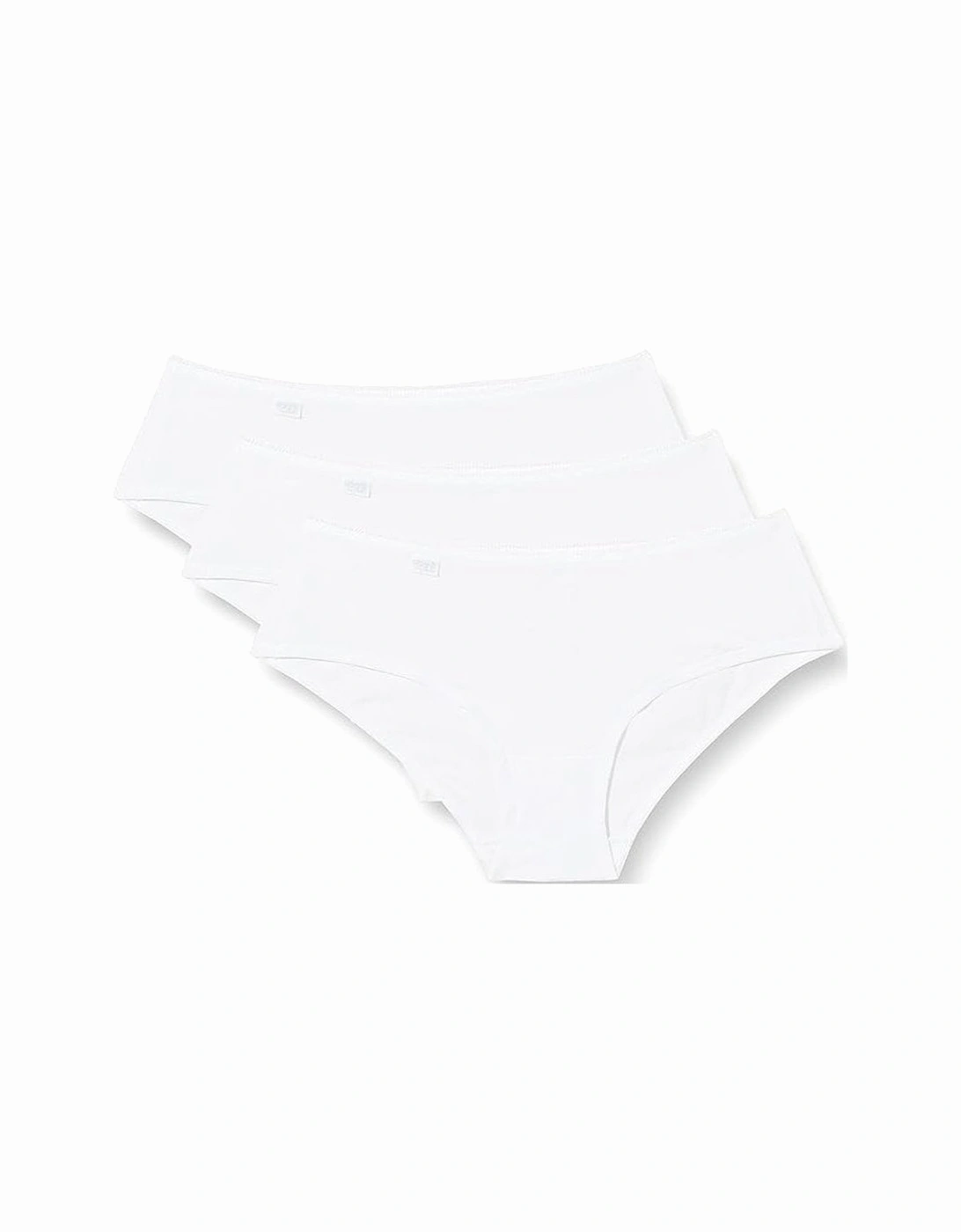 24/7 3-Pack Microfibre Hipster Briefs, White, 6 of 5