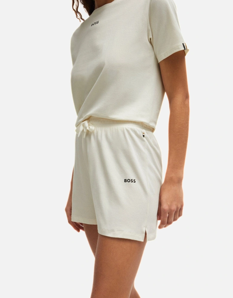 Luxe Modal Loungewear Shorts, Open White