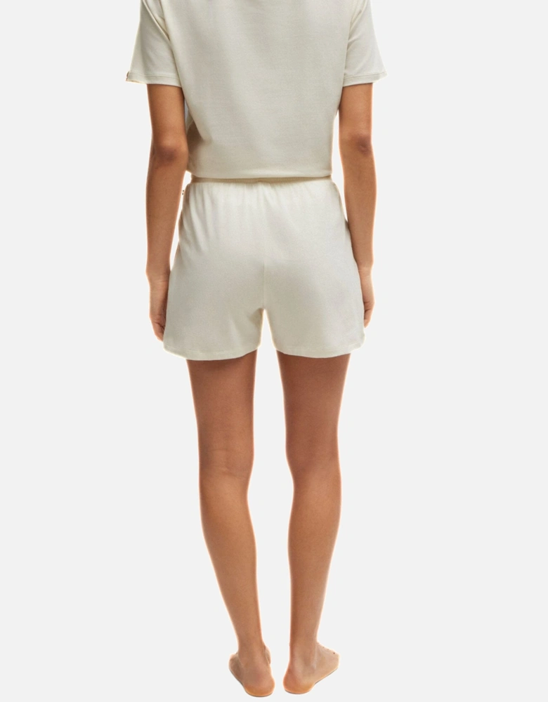 Luxe Modal Loungewear Shorts, Open White