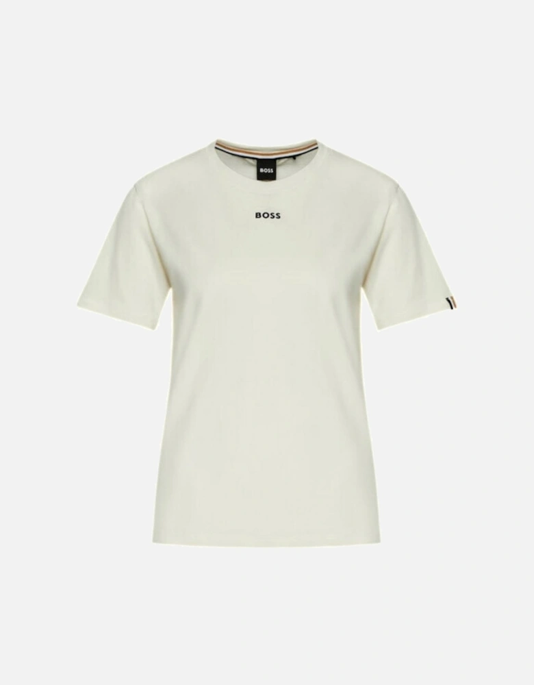 Luxe Modal Loungewear T-Shirt, Open White