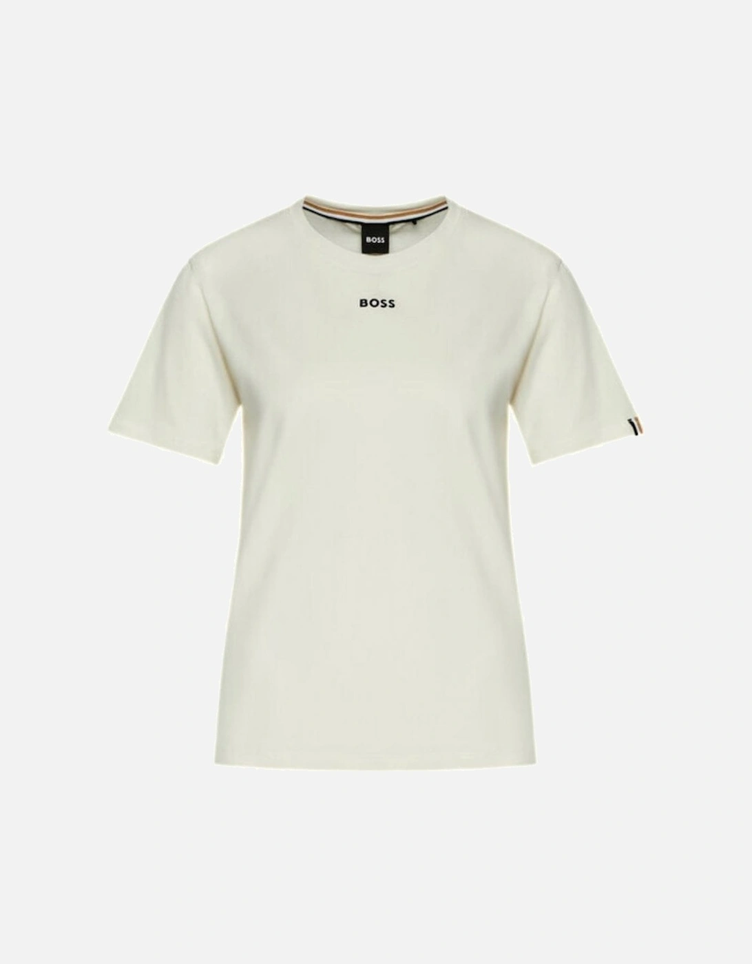 Luxe Modal Loungewear T-Shirt, Open White, 7 of 6