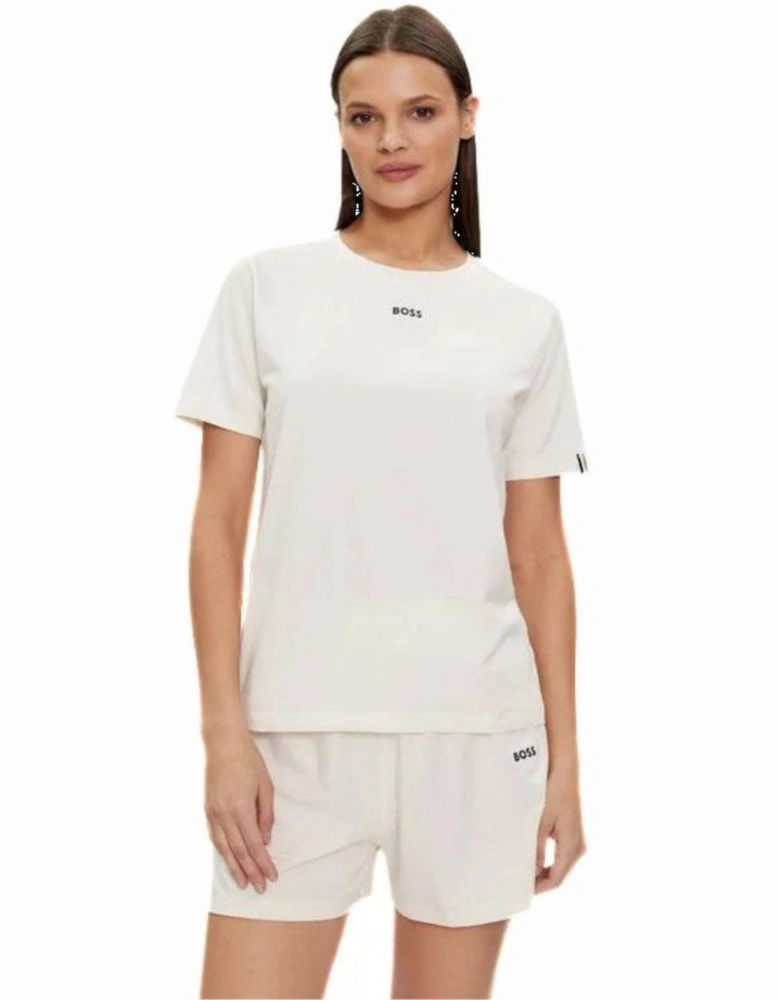 Luxe Modal Loungewear T-Shirt, Open White