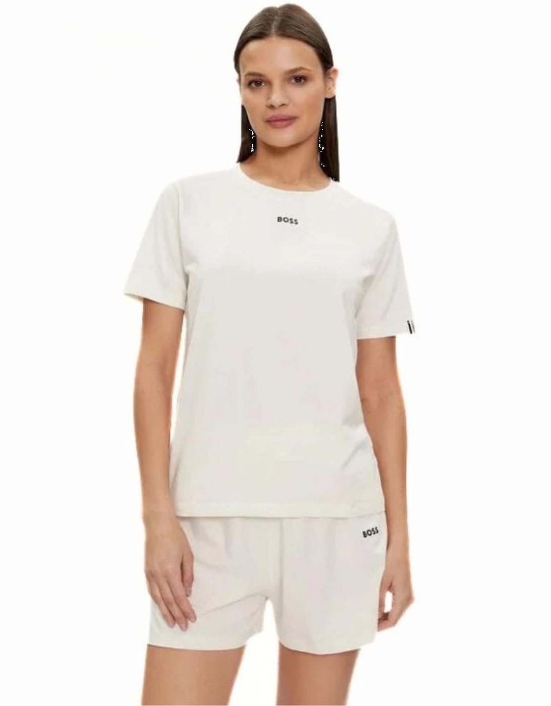 Luxe Modal Loungewear T-Shirt, Open White