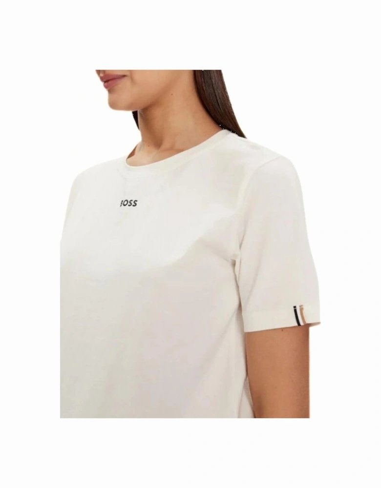 Luxe Modal Loungewear T-Shirt, Open White