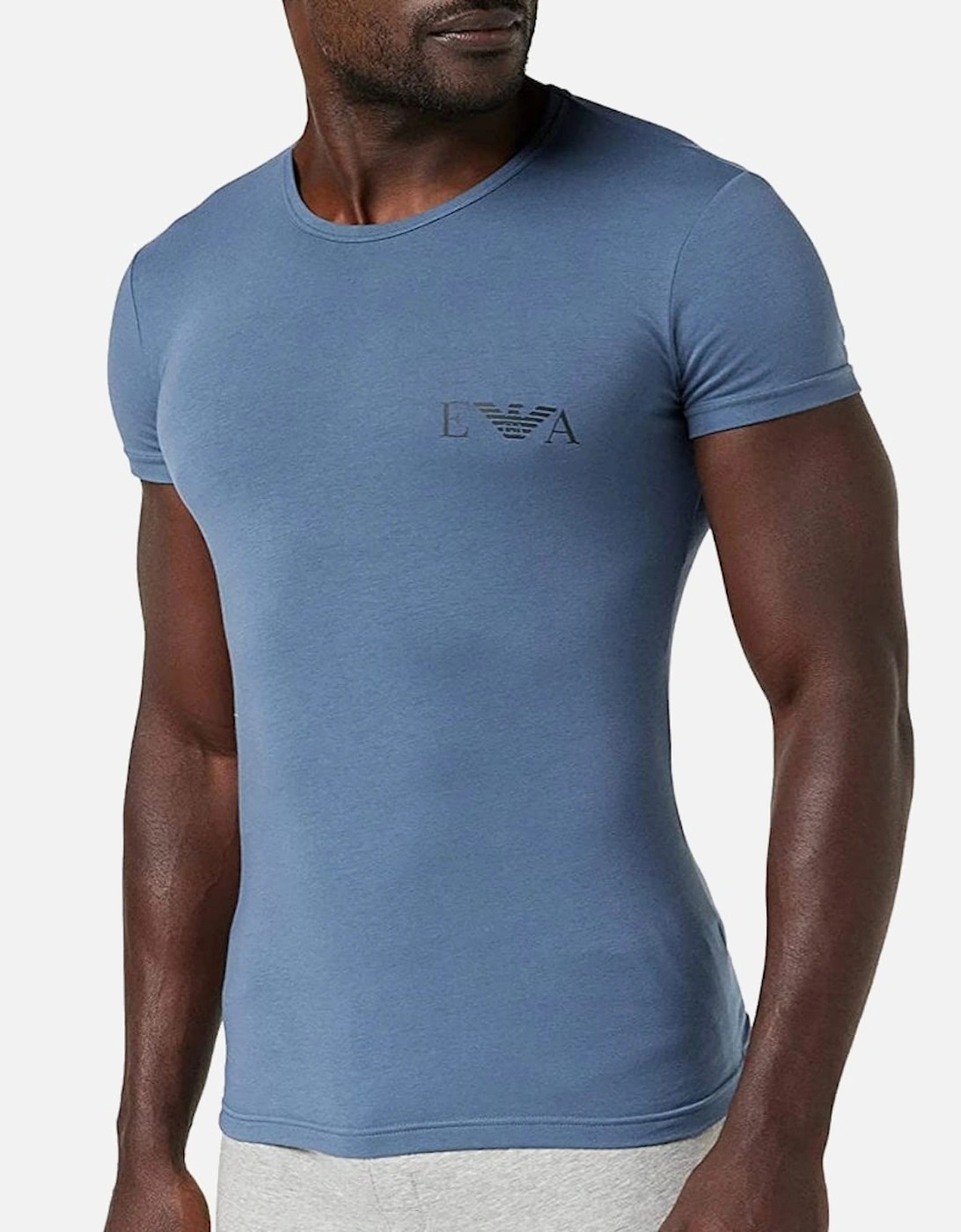 Bodywear 2-Pack Crew Neck T-shirt, Marine / Iron