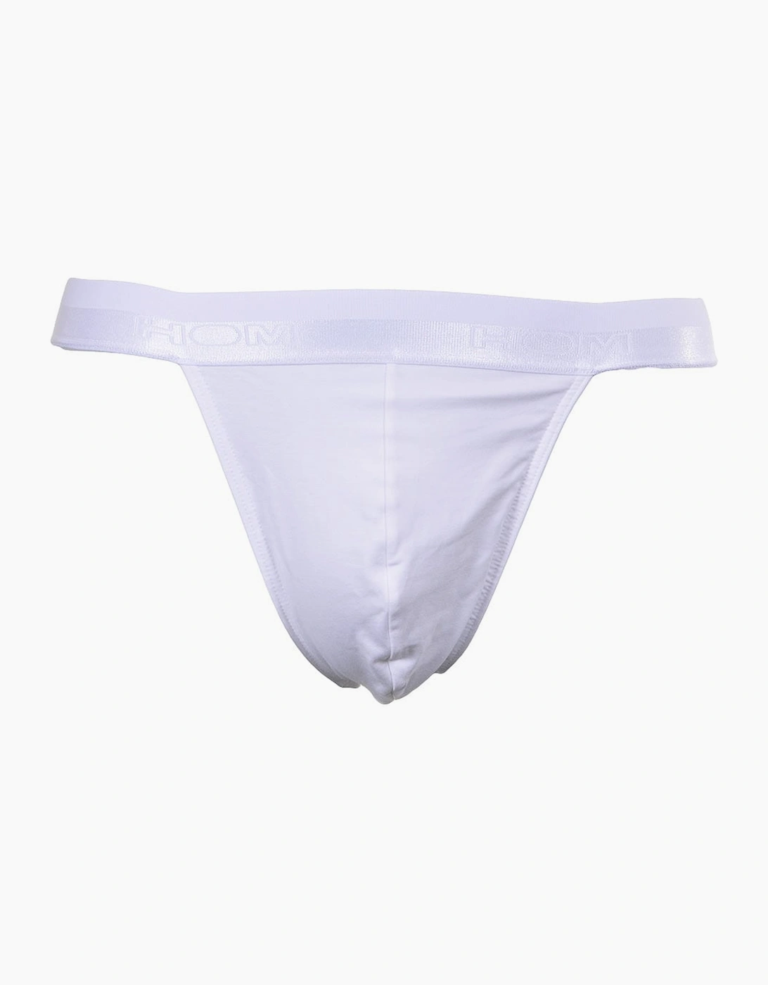 Hom Men's Sports N Colours Men's Tanga Brief, White - Size: 35/34/32