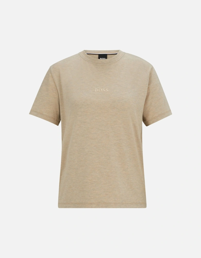 Luxe Modal Loungewear T-Shirt, Medium Beige