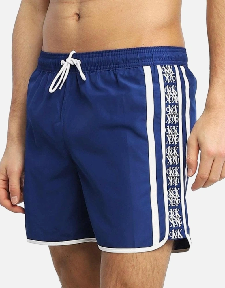 CK One Medium Runner Swim Shorts, Bold Blue