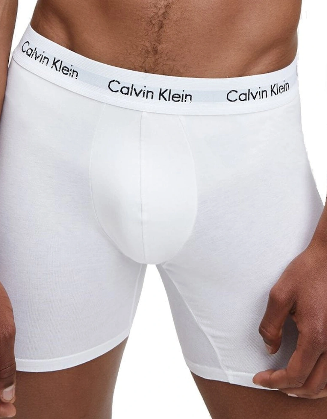 3 Pack Boxer Briefs, Black/White/Grey