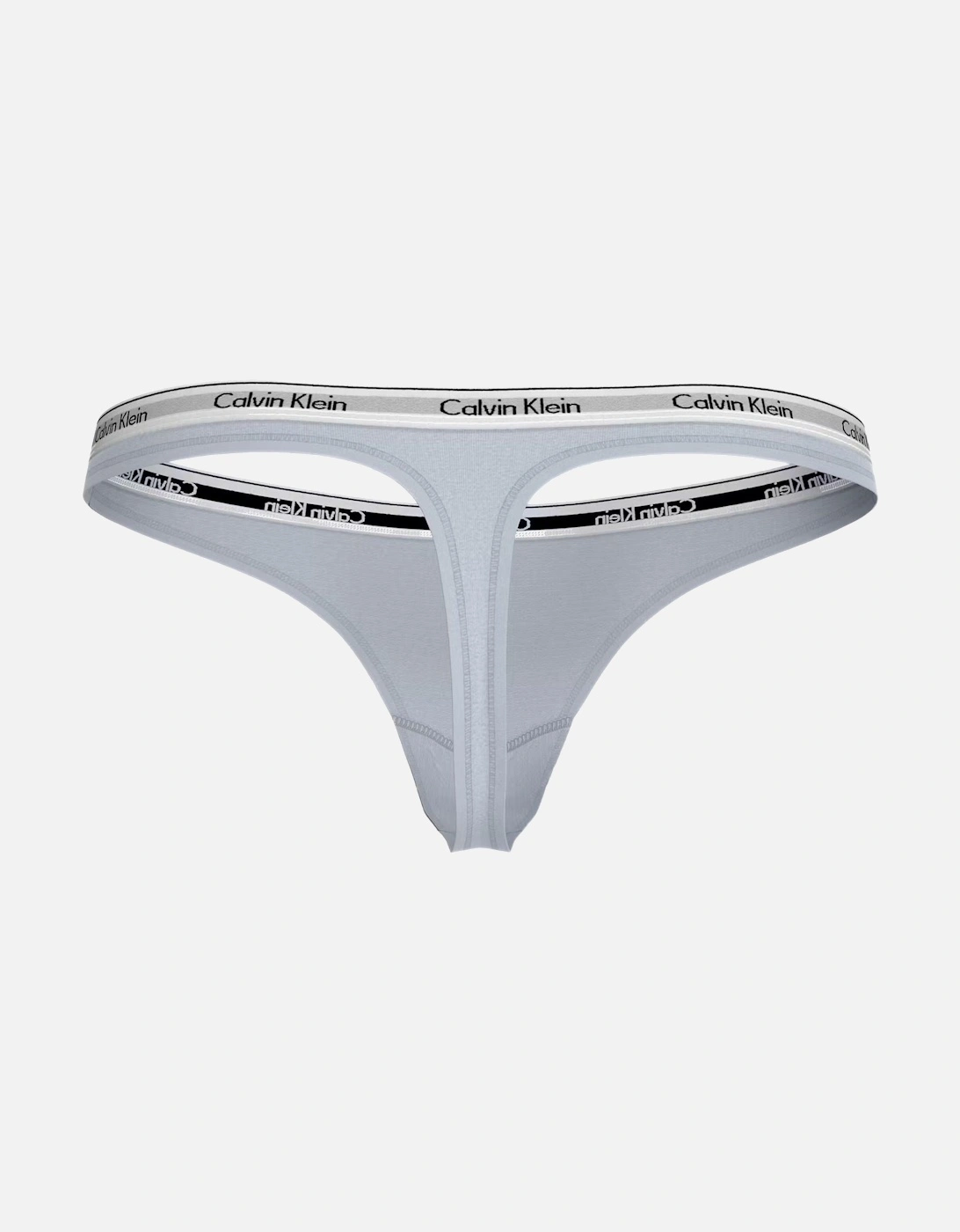 Women Modern Logo Thong, Plein Air Blue