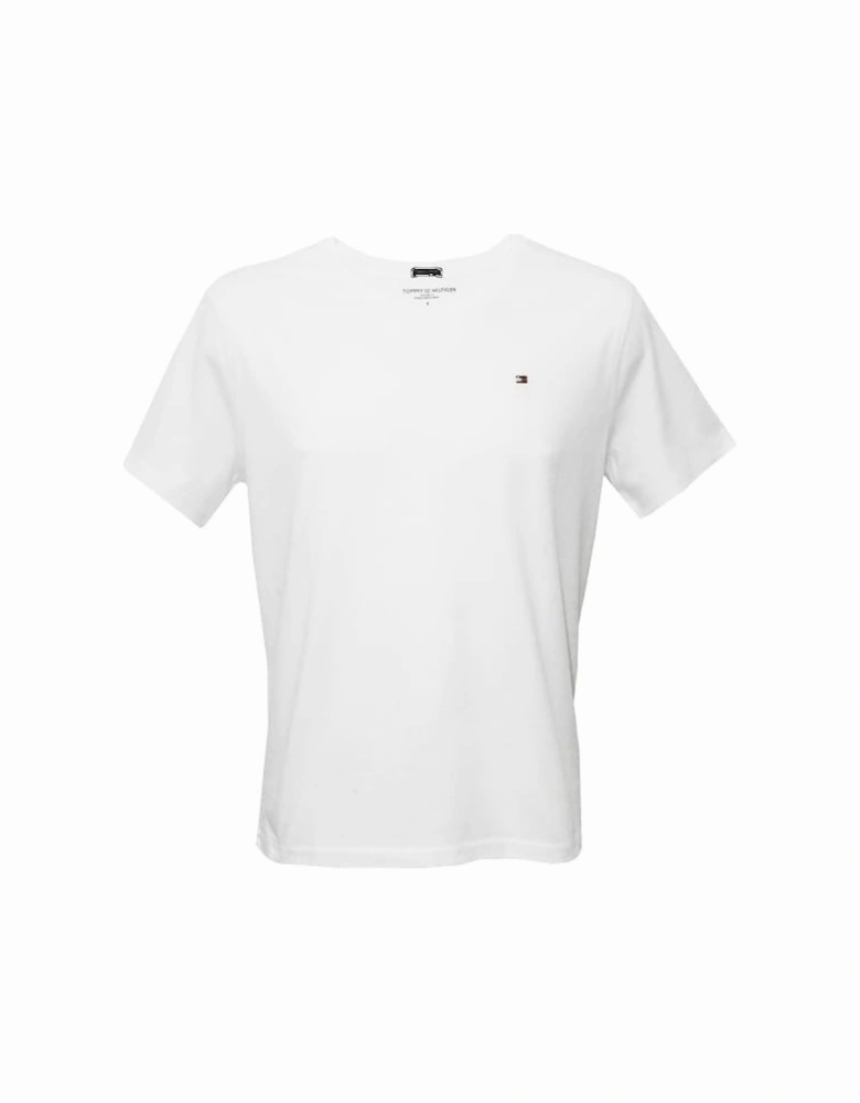 Icon Logo Crew Neck T-Shirt, White