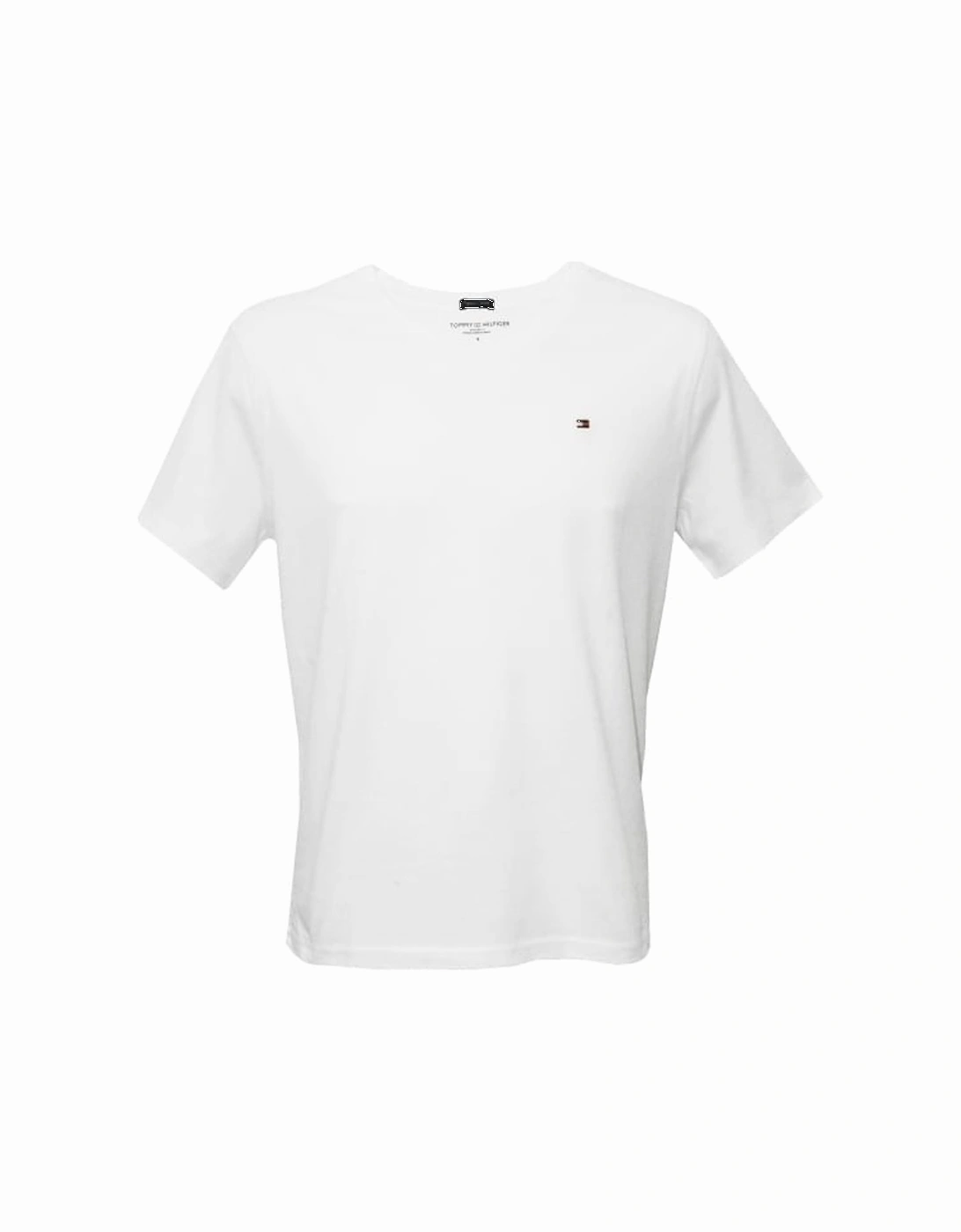 Icon Logo Crew Neck T-Shirt, White, 5 of 4