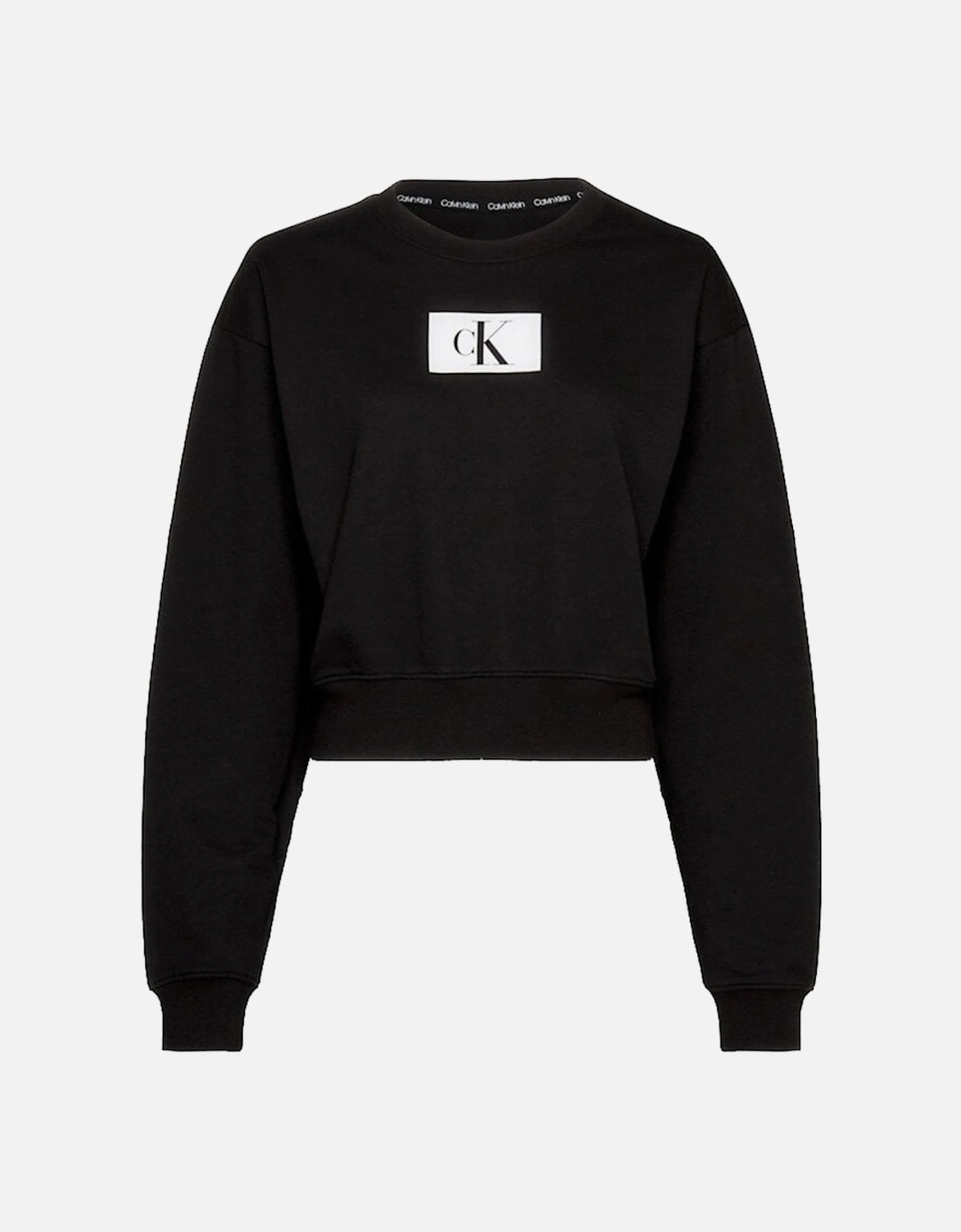 Women's CK 1996 Lounge Sweatshirt, Black, 6 of 5