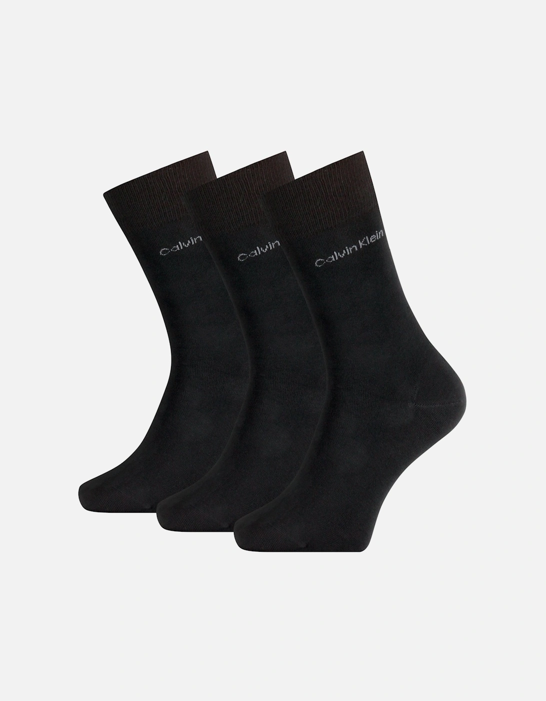 3-Pack Premium Combed Cotton Socks, Black, 6 of 5