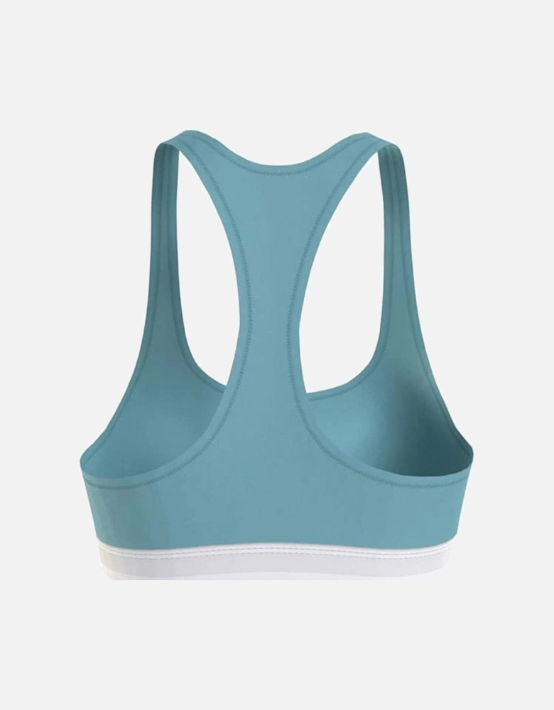 Original Organic Cotton Bralette, Tidal Teal