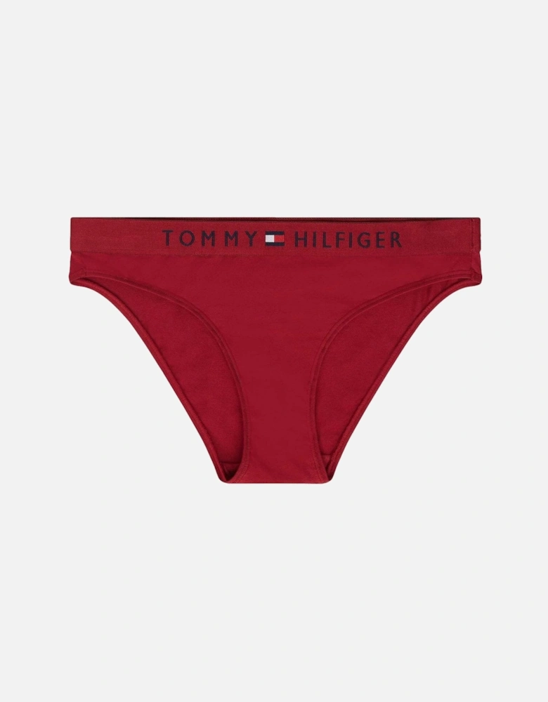 Original Logo Bikini Brief, Rhubarb