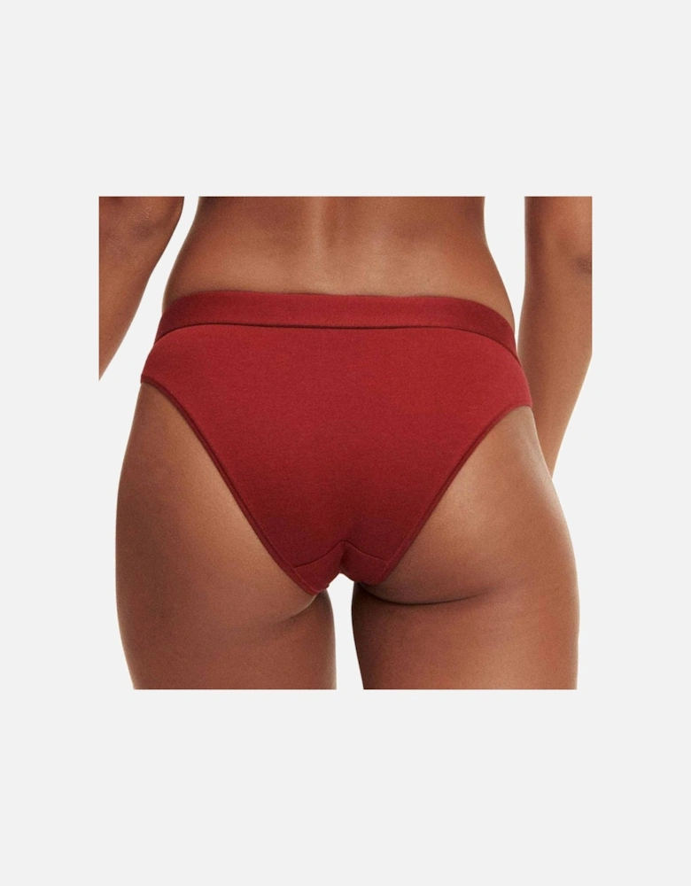 Original Logo Bikini Brief, Rhubarb