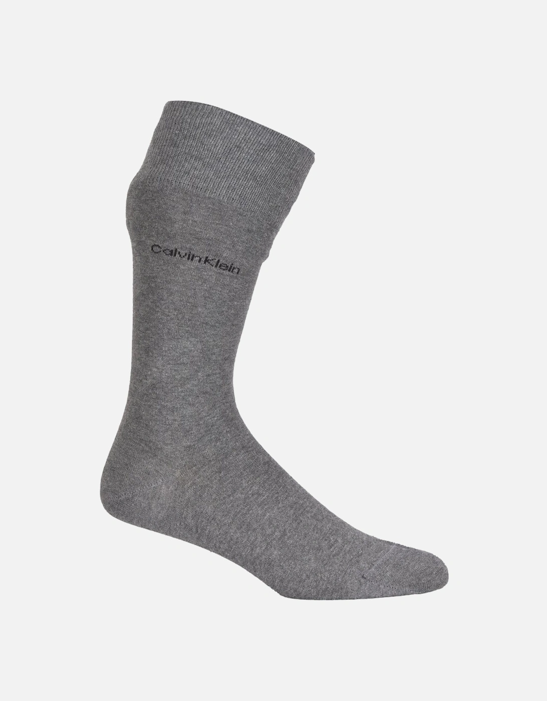 3-Pack Premium Combed Cotton Socks, Grey Combo