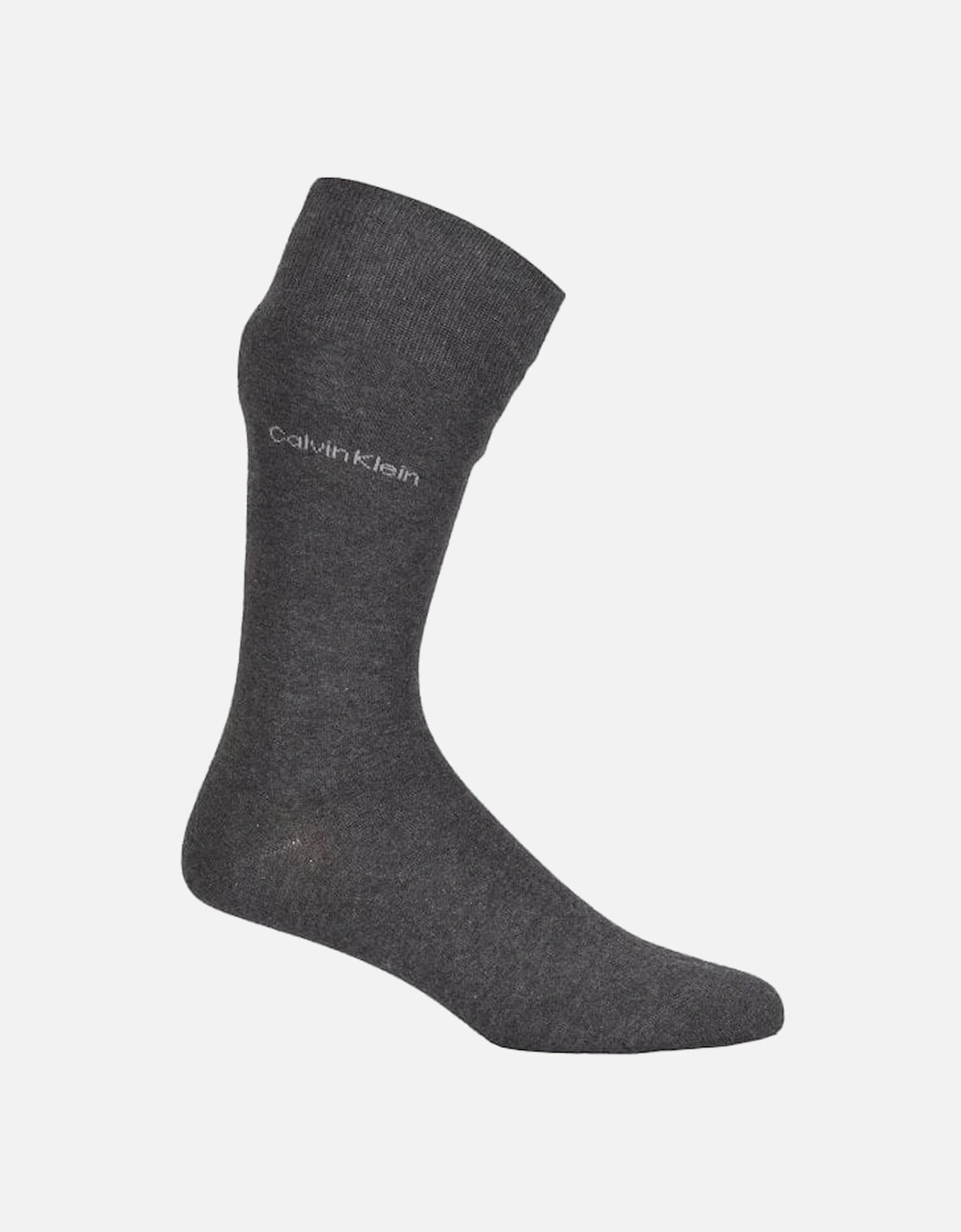 3-Pack Premium Combed Cotton Socks, Grey Combo