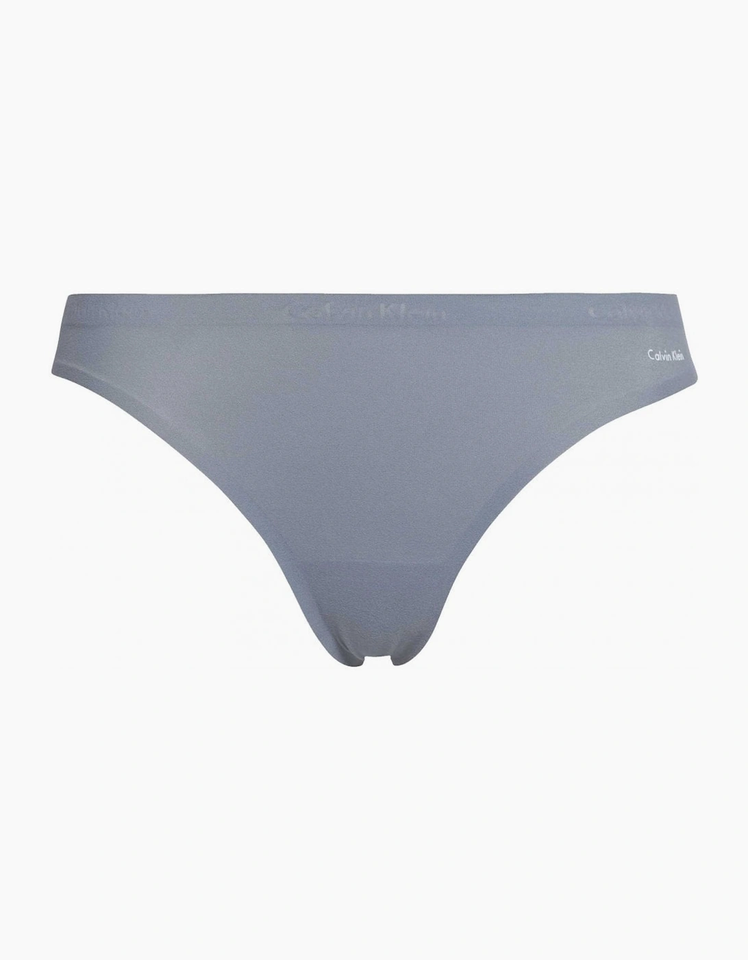 Calvin Klein Women's Perfectly Fit Flex Thong, Cinder - Grey - Size: 16