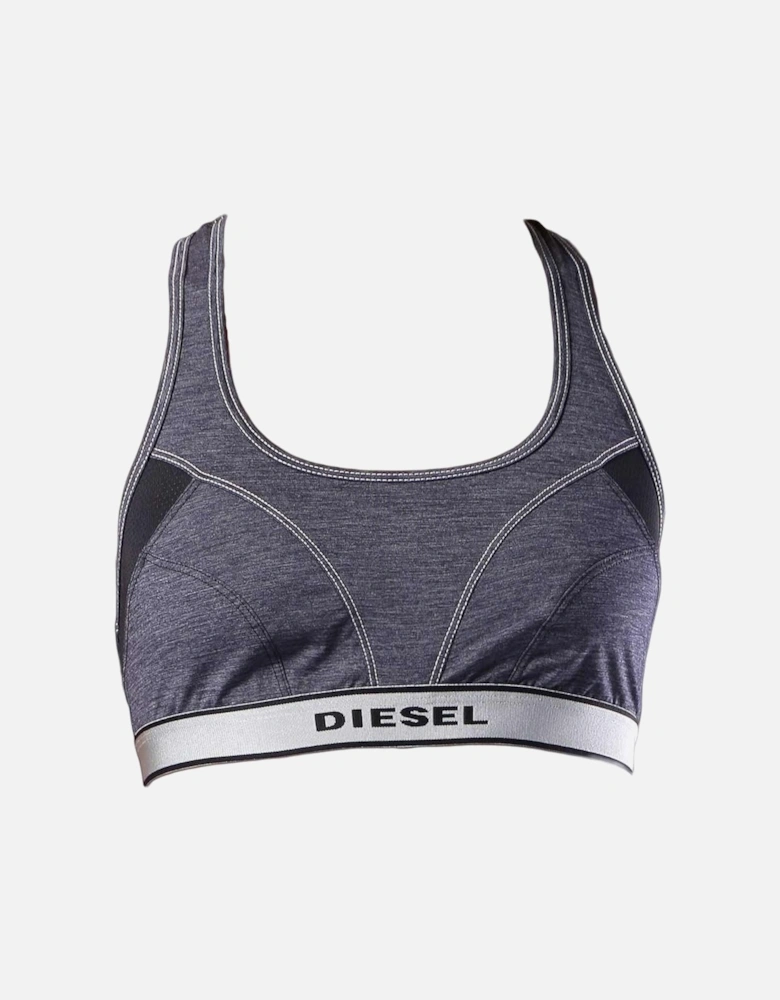 Miley S Stretch Jersey Bralette, Blue