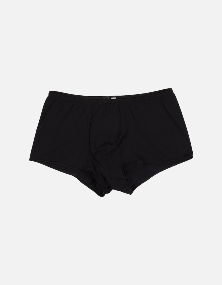 Plumes Boxer Trunk, Black