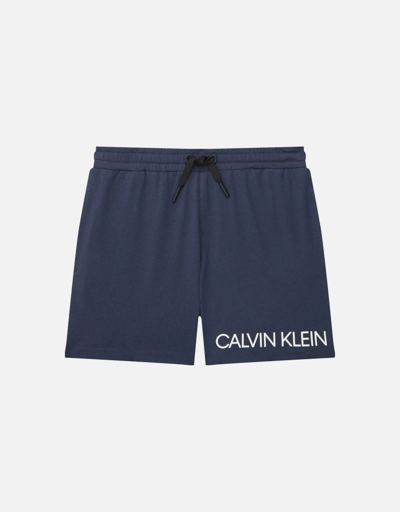 Boys Beach Short, Navy Iris