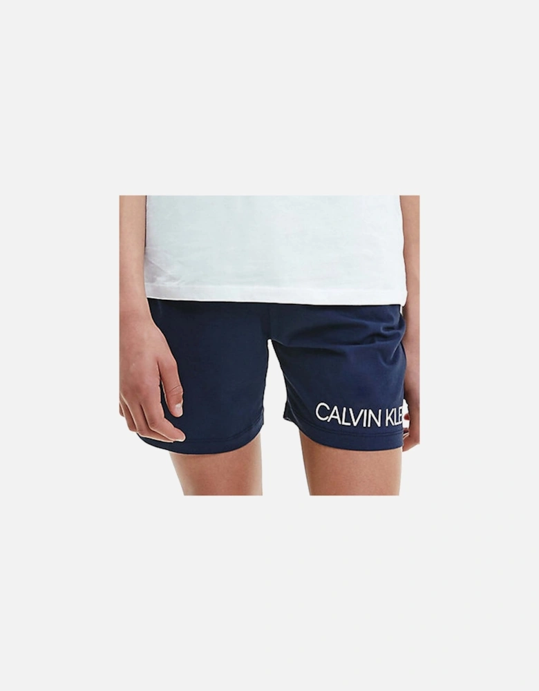 Boys Beach Short, Navy Iris