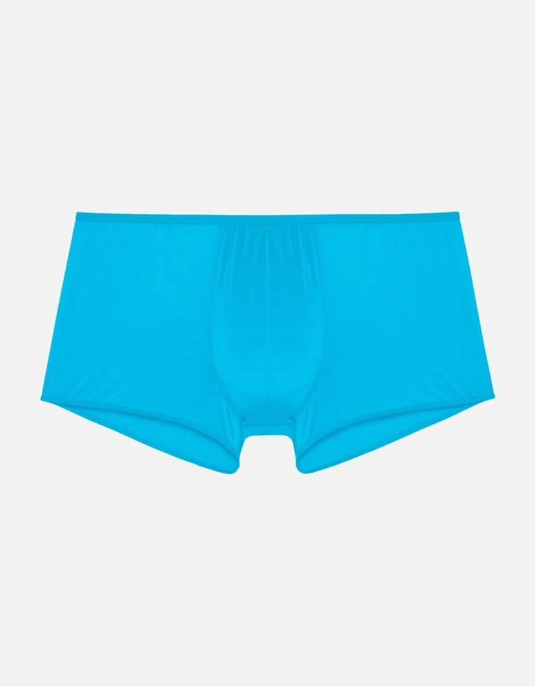 Plumes Boxer Trunk, Turquoise