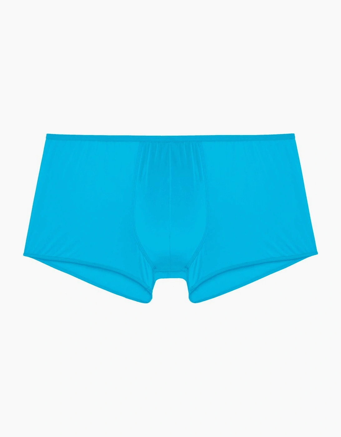 Hom Men's Blue Plumes Boxer Trunk, Turquoise - Size: 39/38/32