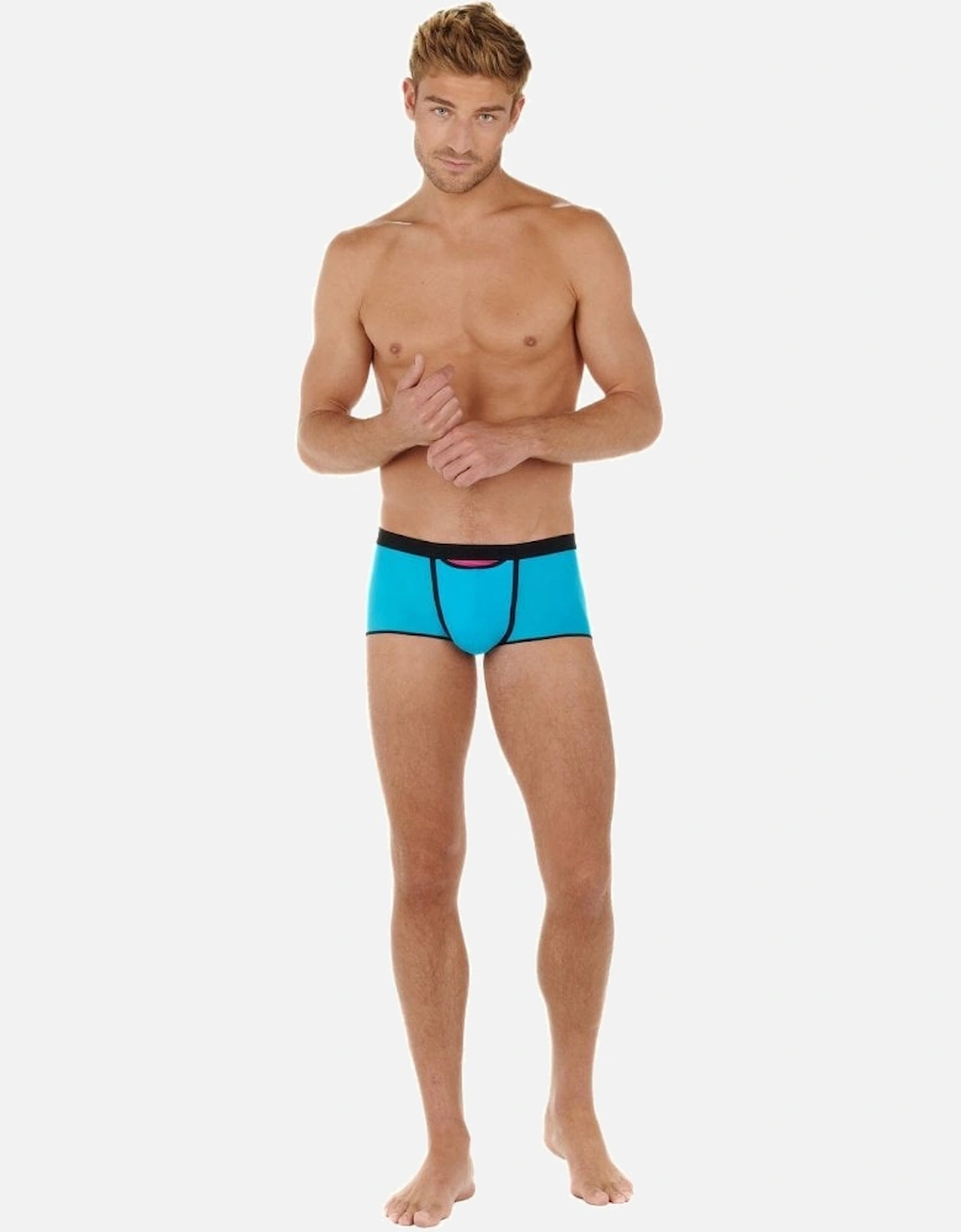 Plume Up HO1 Boxer Trunk, Turquoise