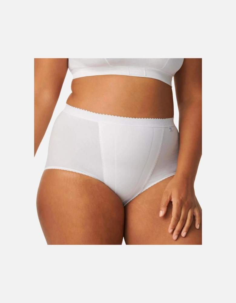 Control 2-Pack Maxi Briefs, White