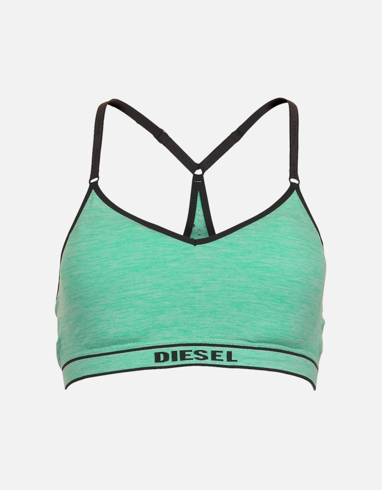 POKA-S Stretch Jersey Bralette, Green