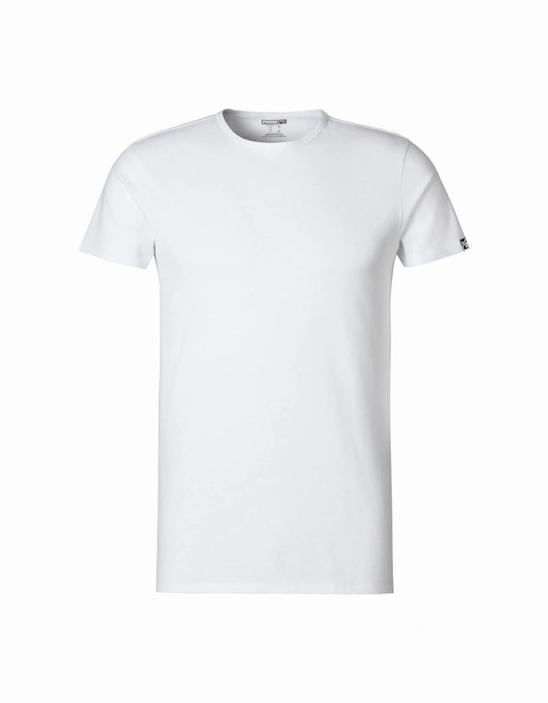 2-Pack Crew-Neck T-Shirts, White