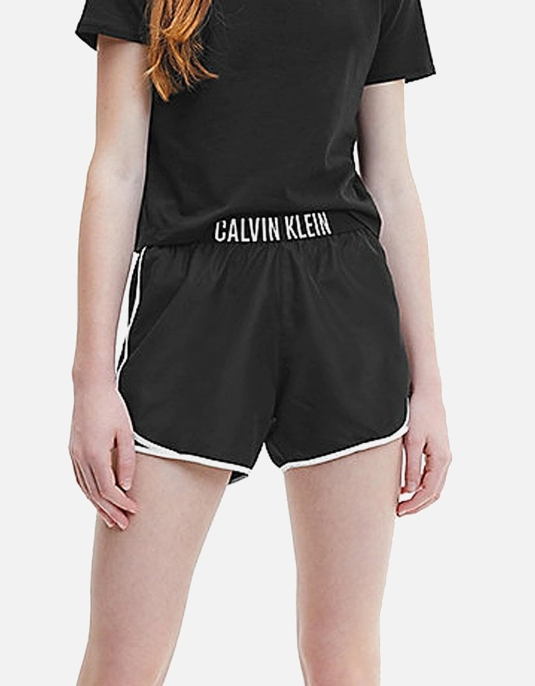 Girls Intense Power Beach Short, Pvh Black