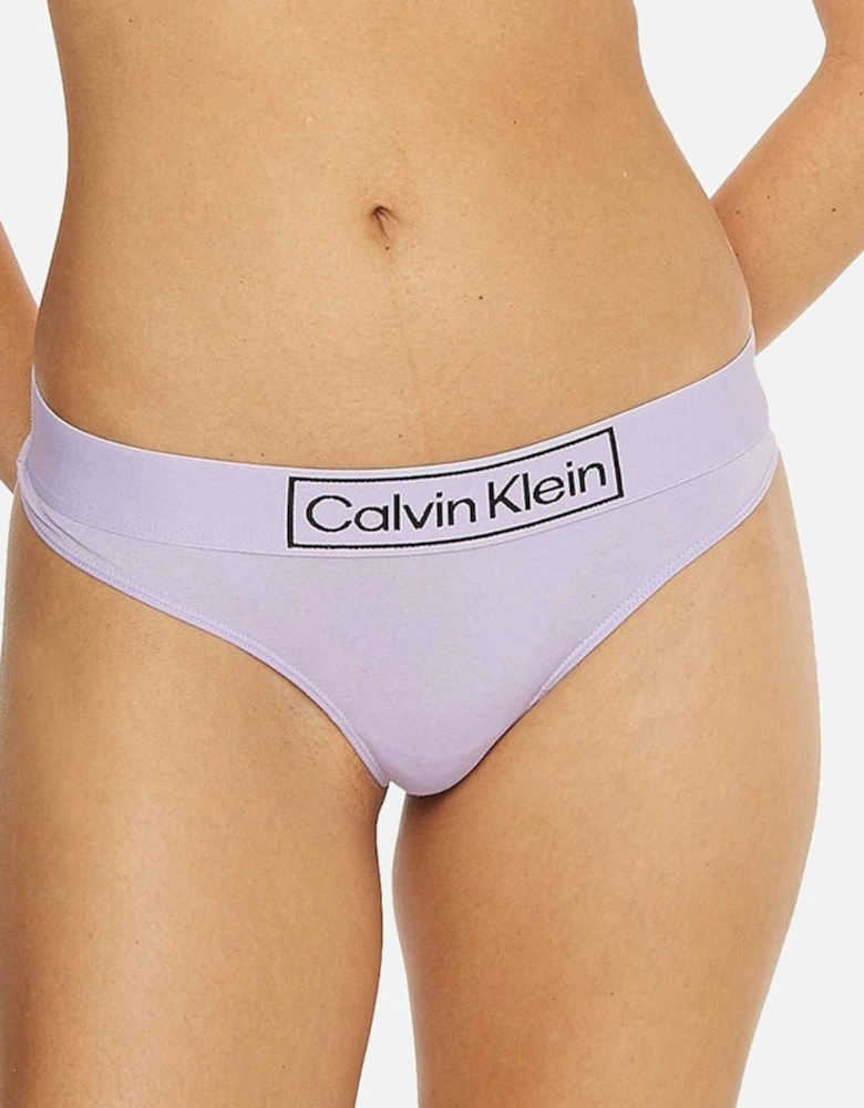 Reimagined Heritage Thong, Vervain Lilac