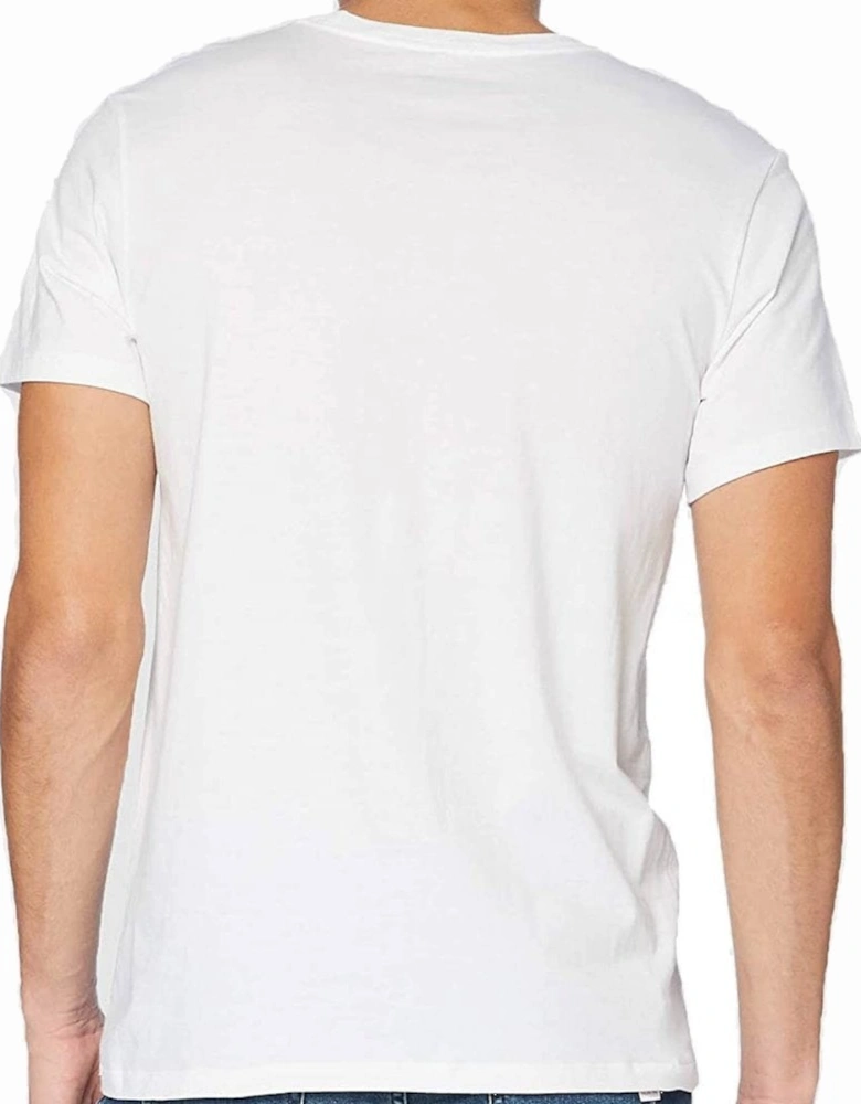 3-Pack Pure Cotton Crew Neck T-Shirts, White