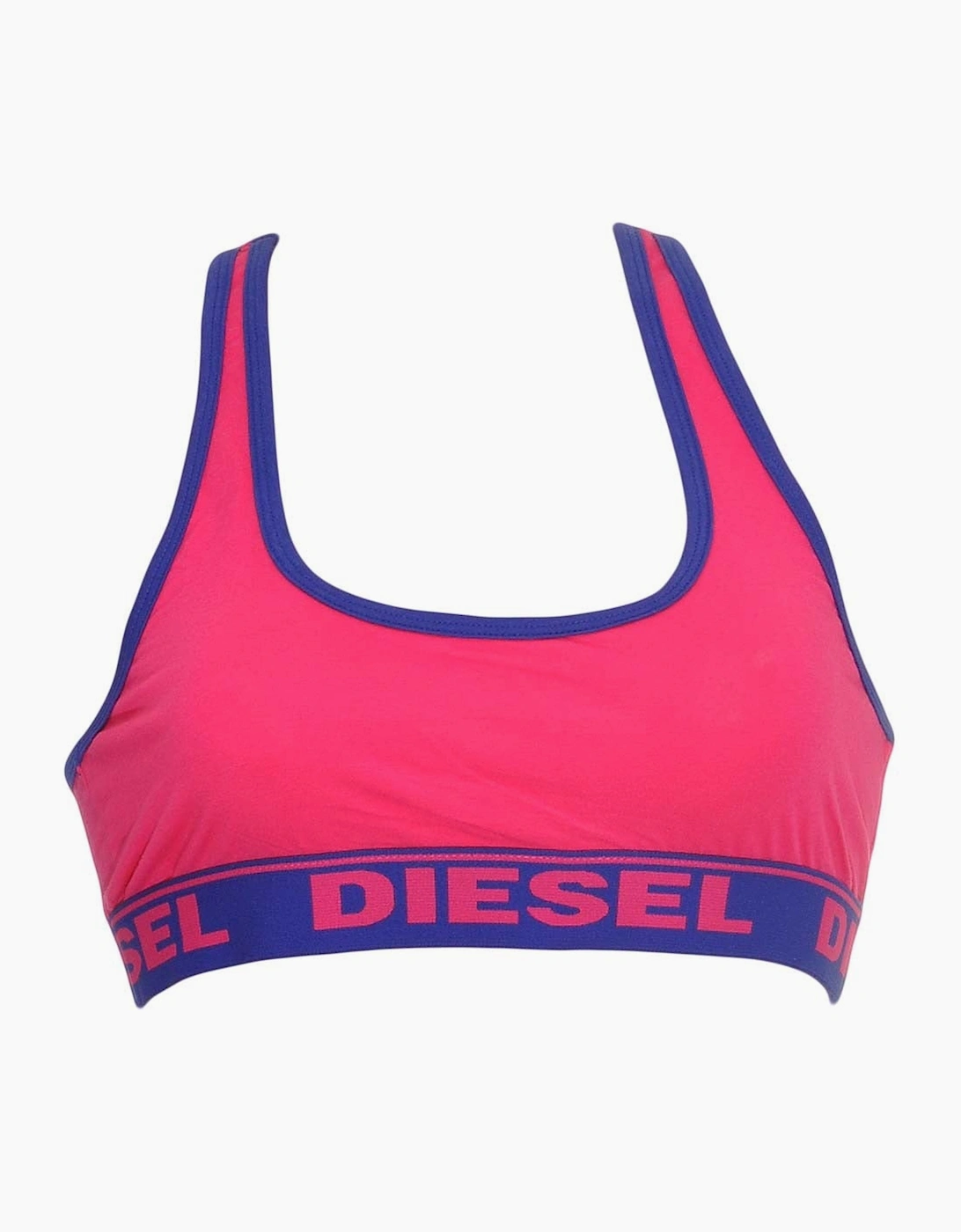 Diesel Women's MILEY Cotton Bralette, Pink - Size: 10/8