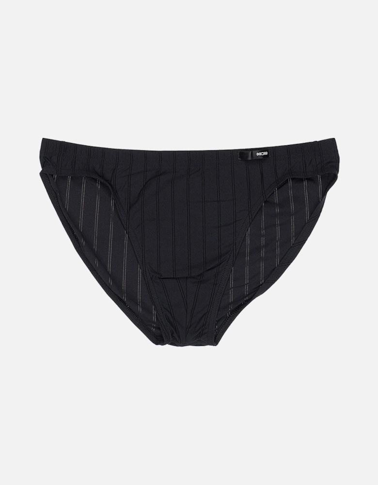 Chic Temptation Microfiber Micro Brief, Black