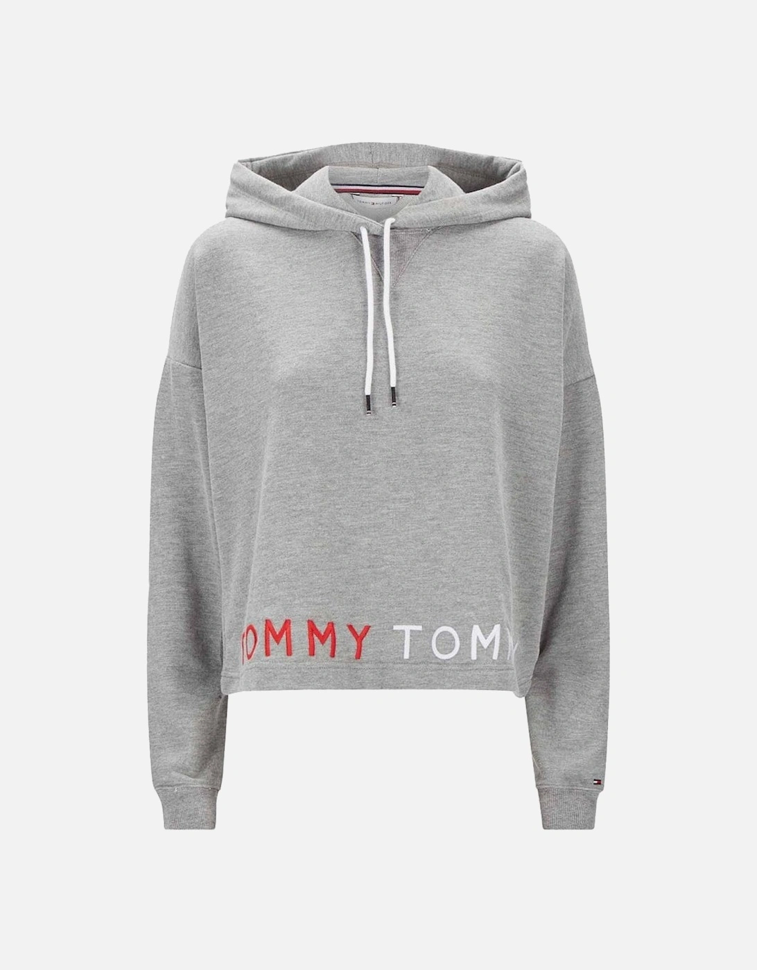 Logo Embroidery Hoodie, Medium Grey Heather, 4 of 3