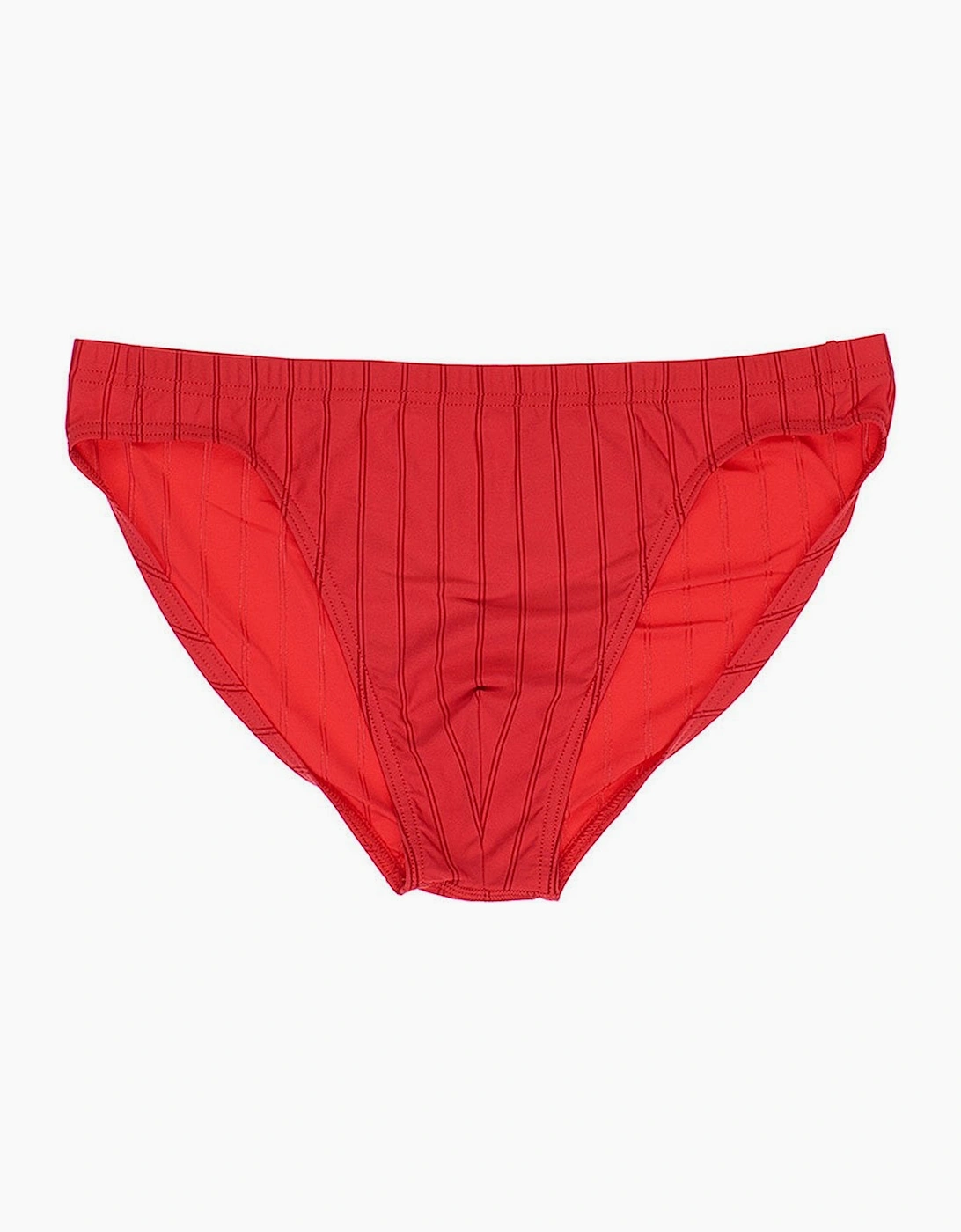 Hom Men's Chic Temptation Microfiber Micro Brief, Red - Size: 37/36/32