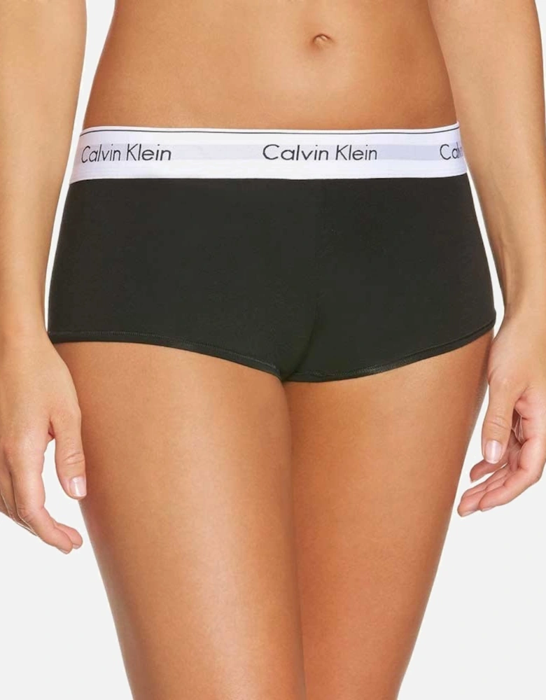 Modern Cotton Short, Black