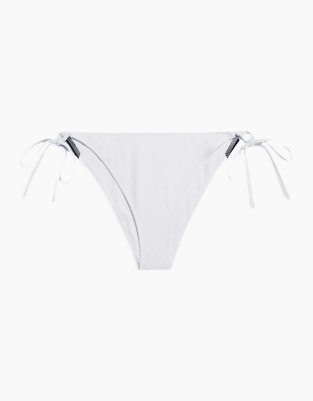 Calvin Klein Calvin Klein Women's Swimwear Intense Power String Side Tie Cheeky Bikini Bottoms, White