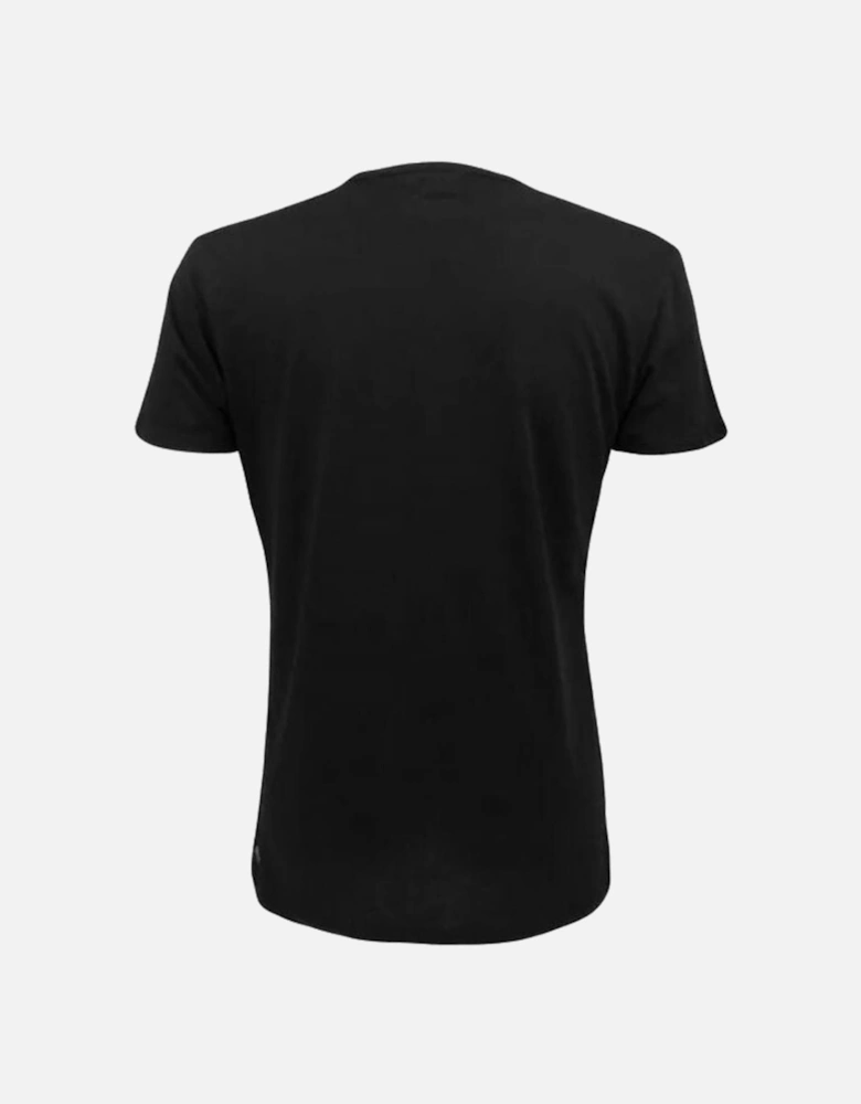 2-Pack Crew-Neck T-Shirts, Black