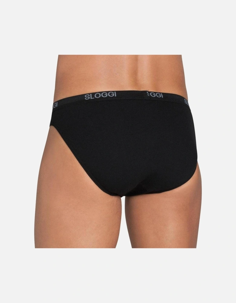 Basic Men's Mini Brief, Black