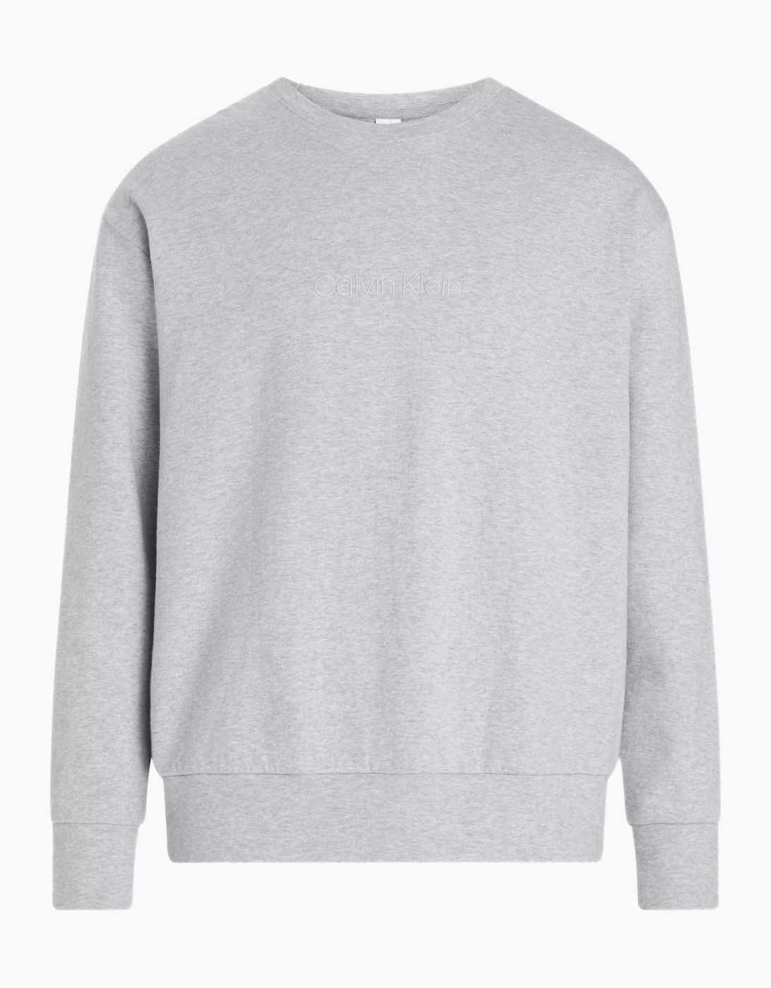 Calvin Klein Men's Grey Modern Terry Sweatshirt, Heather  33/32/32 M